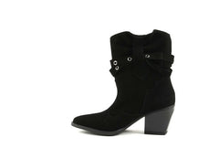 Botine Piele Naturala Saraya Black