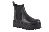 Ghete Piele Naturala Eros Botal Black