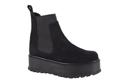 Ghete Piele Naturala Eros Cam Black