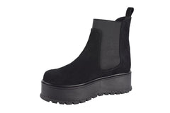 Ghete Piele Naturala Eros Cam Black