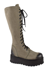 Cizme Piele Naturala Vanda Grey