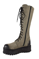 Cizme Piele Naturala Vanda Grey