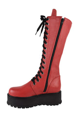Cizme Piele Naturala Vanda Red Bizon