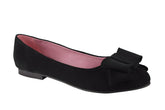 Balerini Piele Naturala 7183 Black Suede - Dolly Shoes
