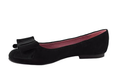 Balerini Piele Naturala 7183 Black Suede - Dolly Shoes