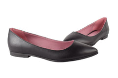 Balerini Piele Naturala 249 Black Nappa - Dolly Shoes