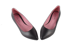 Balerini Piele Naturala 249 Black Nappa - Dolly Shoes