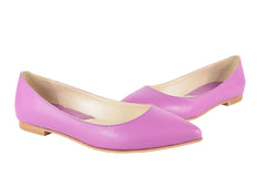 Balerini Piele Naturala 249 Mov
