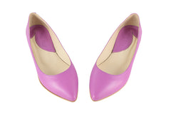 Balerini Piele Naturala 249 Mov