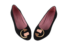 Balerini Piele Naturala Sara 718Acc - Dolly Shoes