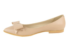 Balerini Piele Naturala 249 Bej Funda