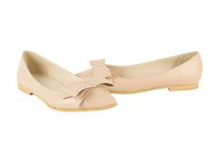 Balerini Piele Naturala 249 Bej Funda