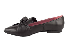 Balerini Piele Naturala Victoria Black - Dolly Shoes