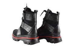 Ghete Piele Naturala Republic Black