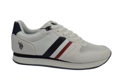Pantofi Sport Barbati U.S. Polo Assn. Nobil WHI