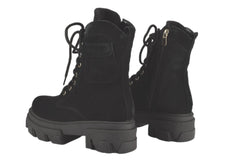 Ghete Piele Naturala Madi Blk