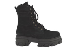 Ghete Piele Naturala Madi Blk