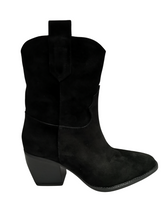 Botine Piele Naturala Mady Black