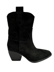 Botine Piele Naturala Mady Black