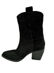 Botine Piele Naturala Mady Black