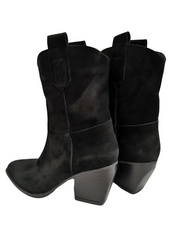 Botine Piele Naturala Mady Black