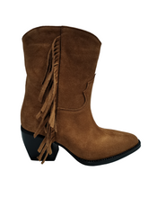 Botine Piele Naturala Mady Country Camel