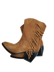 Botine Piele Naturala Mady Country Camel