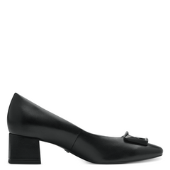 Pantofi Piele Naturala Lisette Black - Tamaris