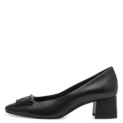 Pantofi Piele Naturala Lisette Black - Tamaris