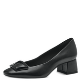 Pantofi Piele Naturala Lisette Black - Tamaris