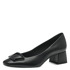 Pantofi Piele Naturala Lisette Black - Tamaris
