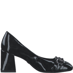 Pantofi Cu Toc Felicia Black Patent