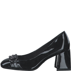 Pantofi Cu Toc Felicia Black Patent