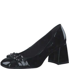 Pantofi Cu Toc Felicia Black Patent