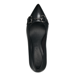 Pantofi Piele Naturala Clara Black