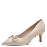 Pantofi Piele Naturala Clara Ivory