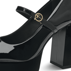 Pantofi Cu Toc Jetty Black Patent
