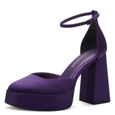Pantofi Cu Toc Jetty Purple