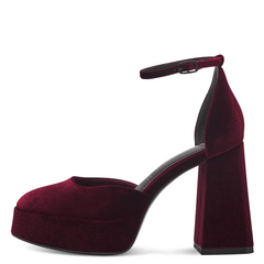 Pantofi Cu Toc Jetty Merlot