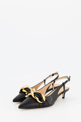 Pantofi Piele Naturala Guess Slingback Jazara Black