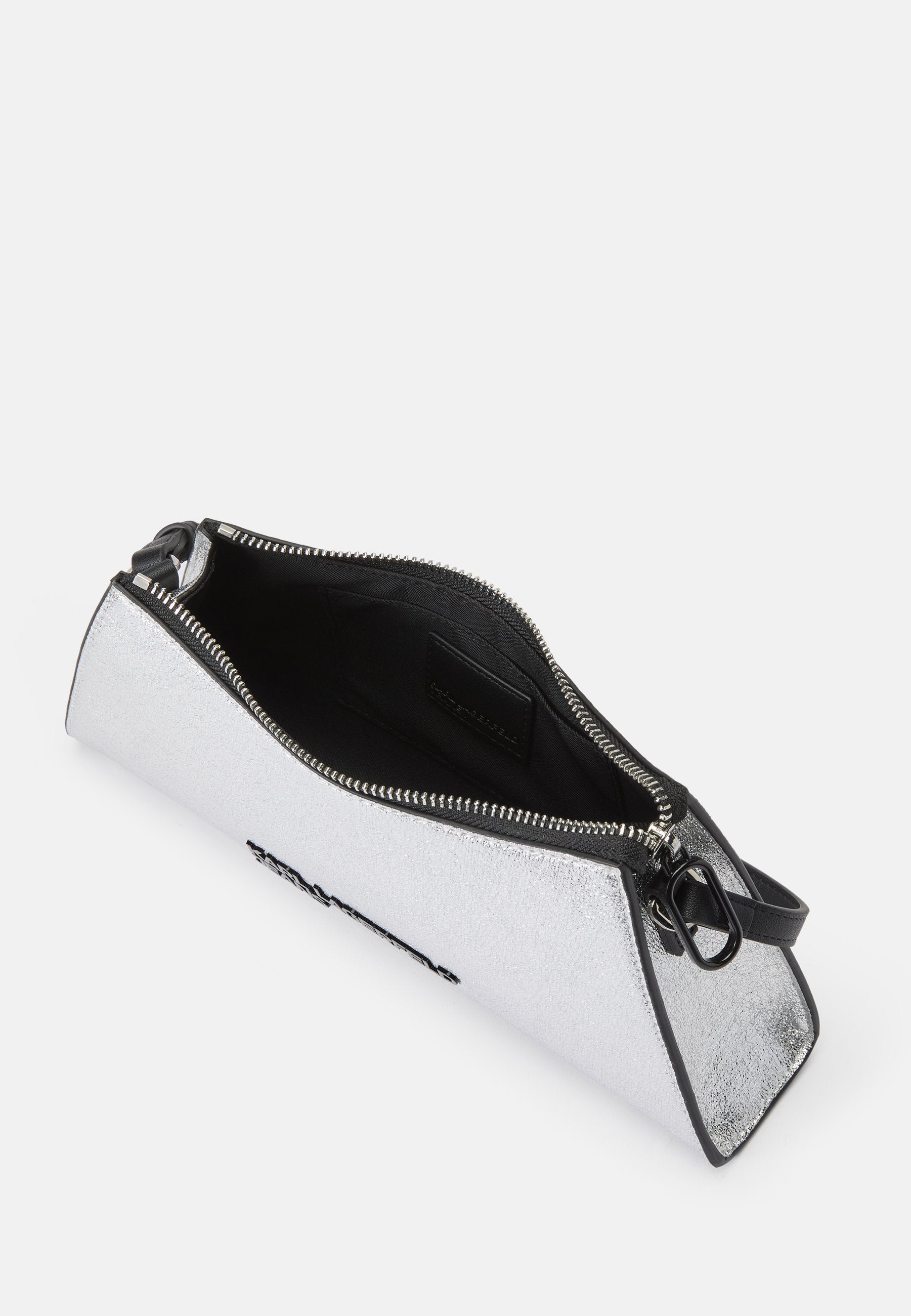 Geanta Metal Logo S SHB Silver - Karl Lagerfeld