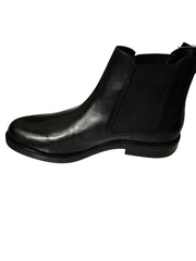 Ghete Piele Naturala MH65H04 Black Parrotto