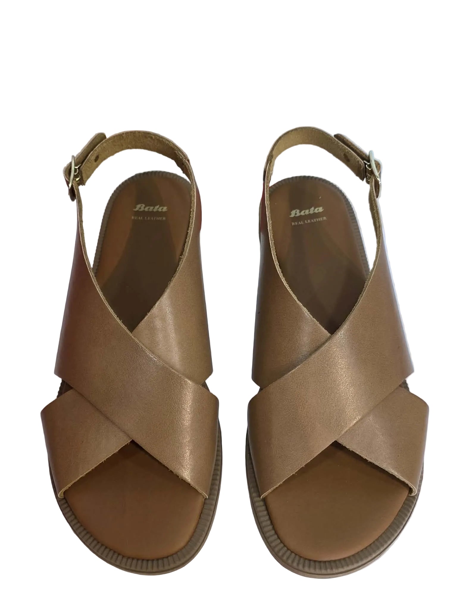 Sandale Piele Naturala Bata 564-4899 Cuoio
