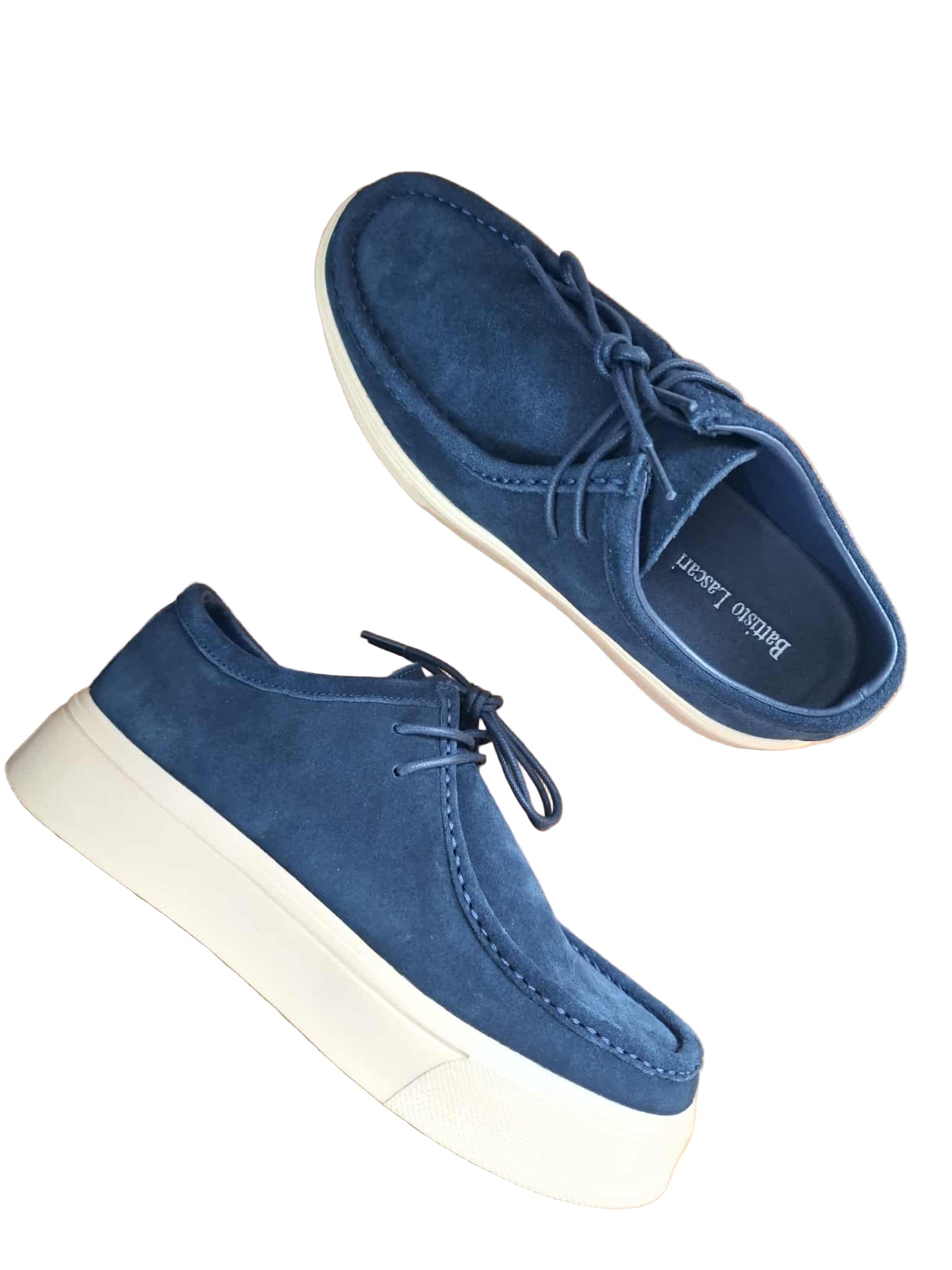 Pantofi Piele Naturala PCT-3 Blue