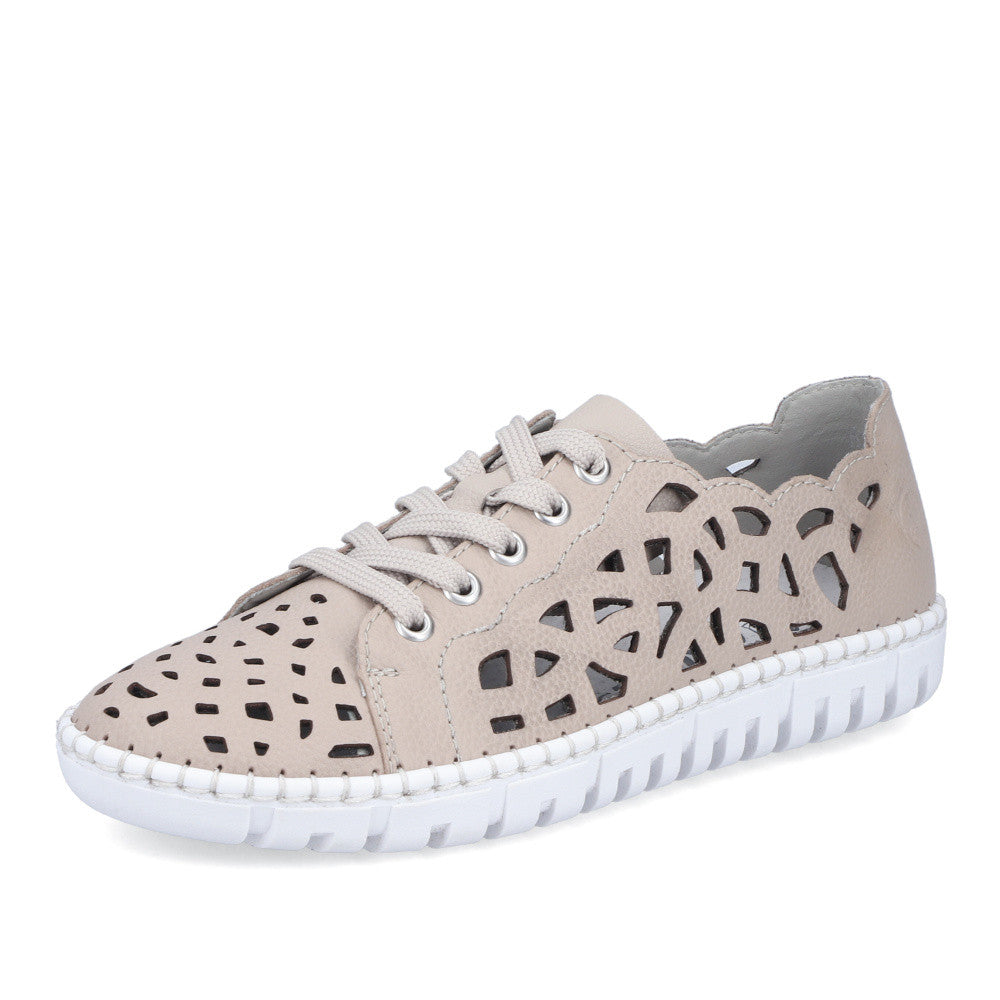 Pantofi Vara Rieker Antistress M2315-60 Beige