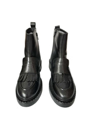 Ghete Piele Naturala Bellini A1541 Black