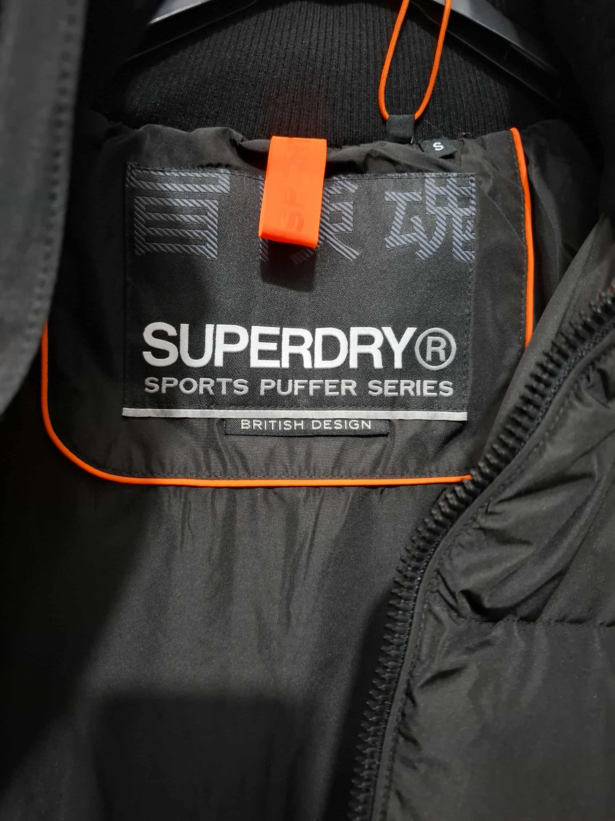 Geaca Barbati Superdry Puffer Jacket Black