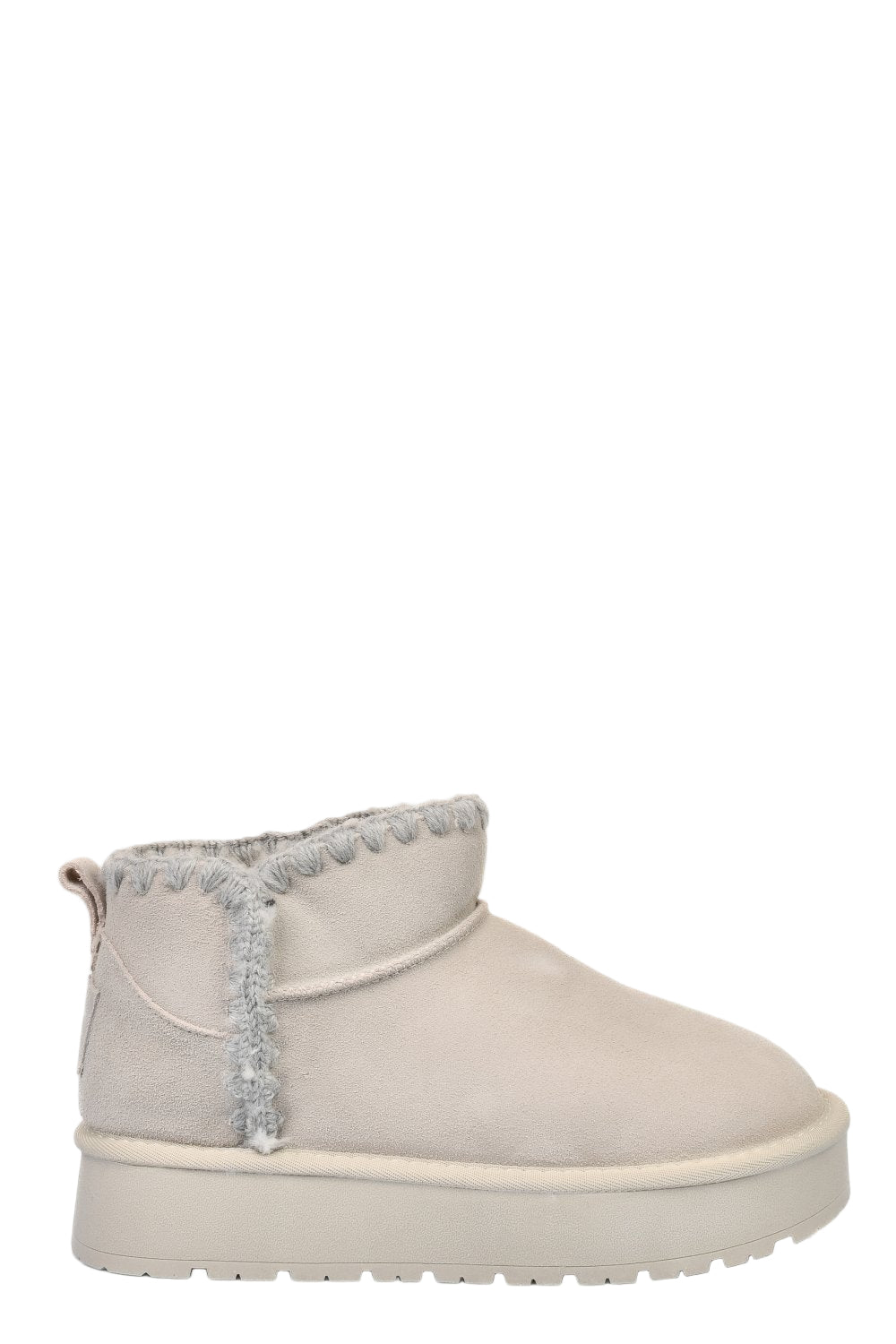 Ghete Tip UGG Solo Soprani Couture Ice Grey