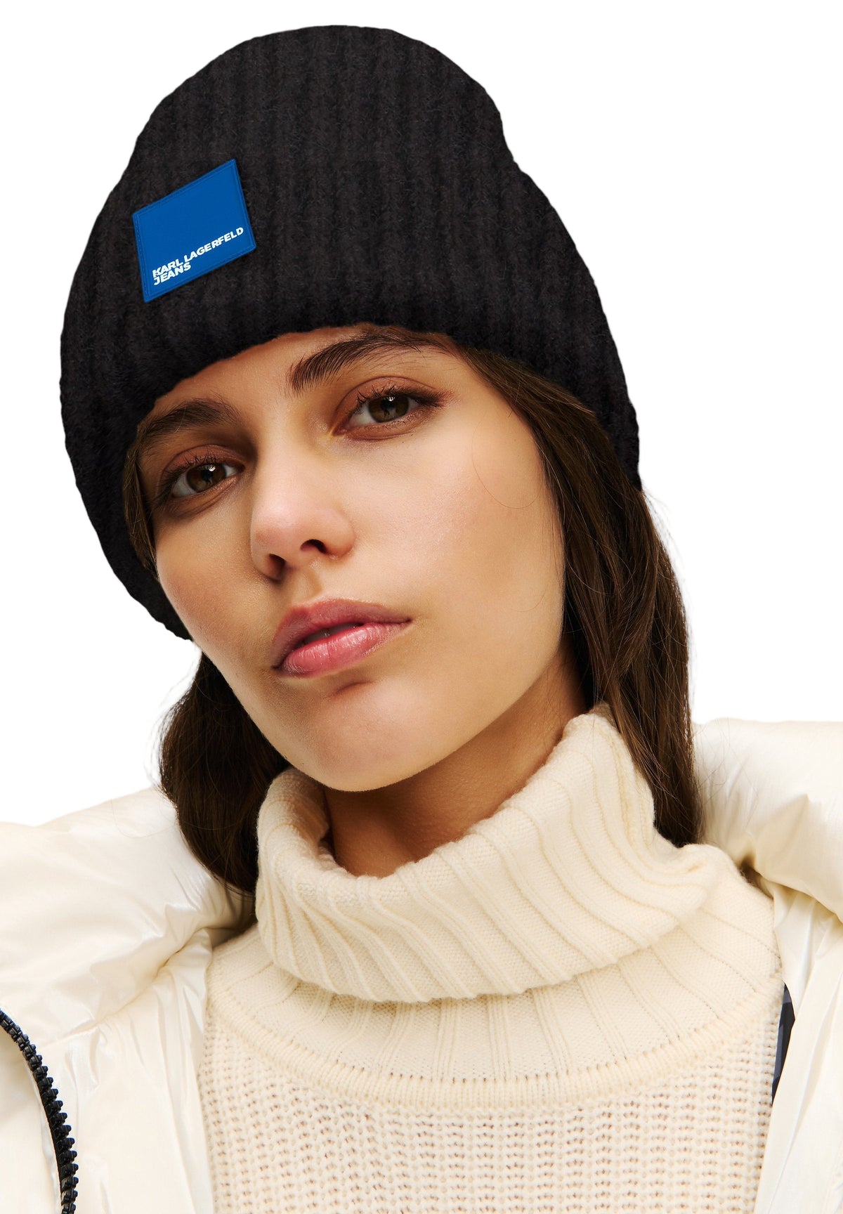 Căciulă  Karl Lagerfeld Box Logo Black