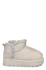 Ghete Tip UGG Solo Soprani Couture Ice Grey